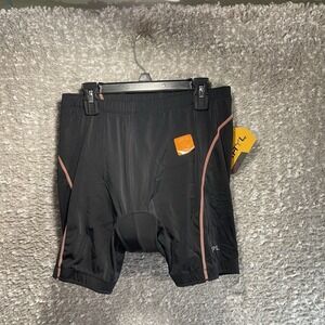 Trayl Ryde Bike Riding Trail Cycling Padded Shorts Black Caviar M Sporty NWT